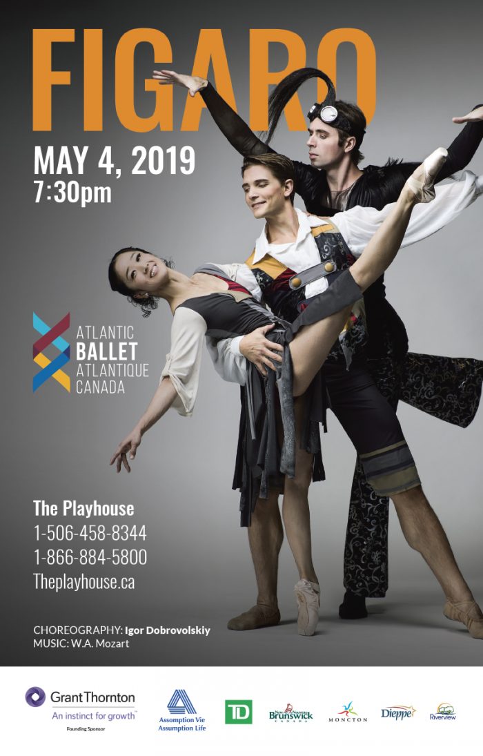 Billboard / Poster – Figaro (Atlantic Ballet Atlantique Canada)