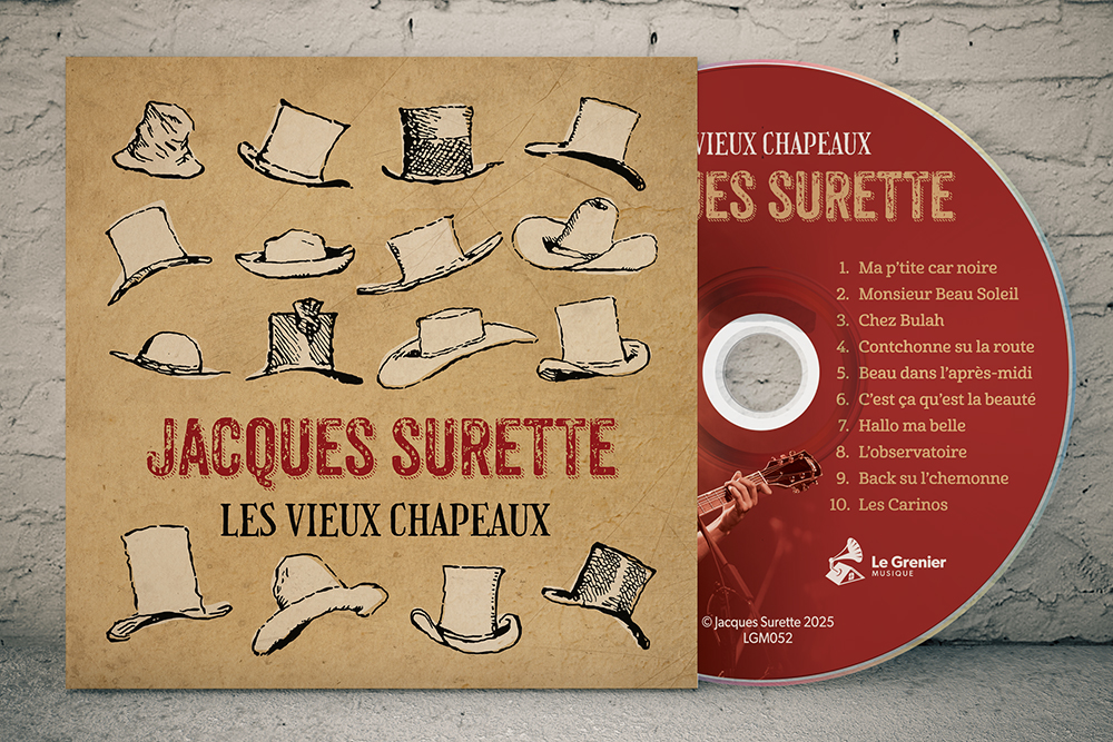 CD Jacques Surette Les vieux chapeaux